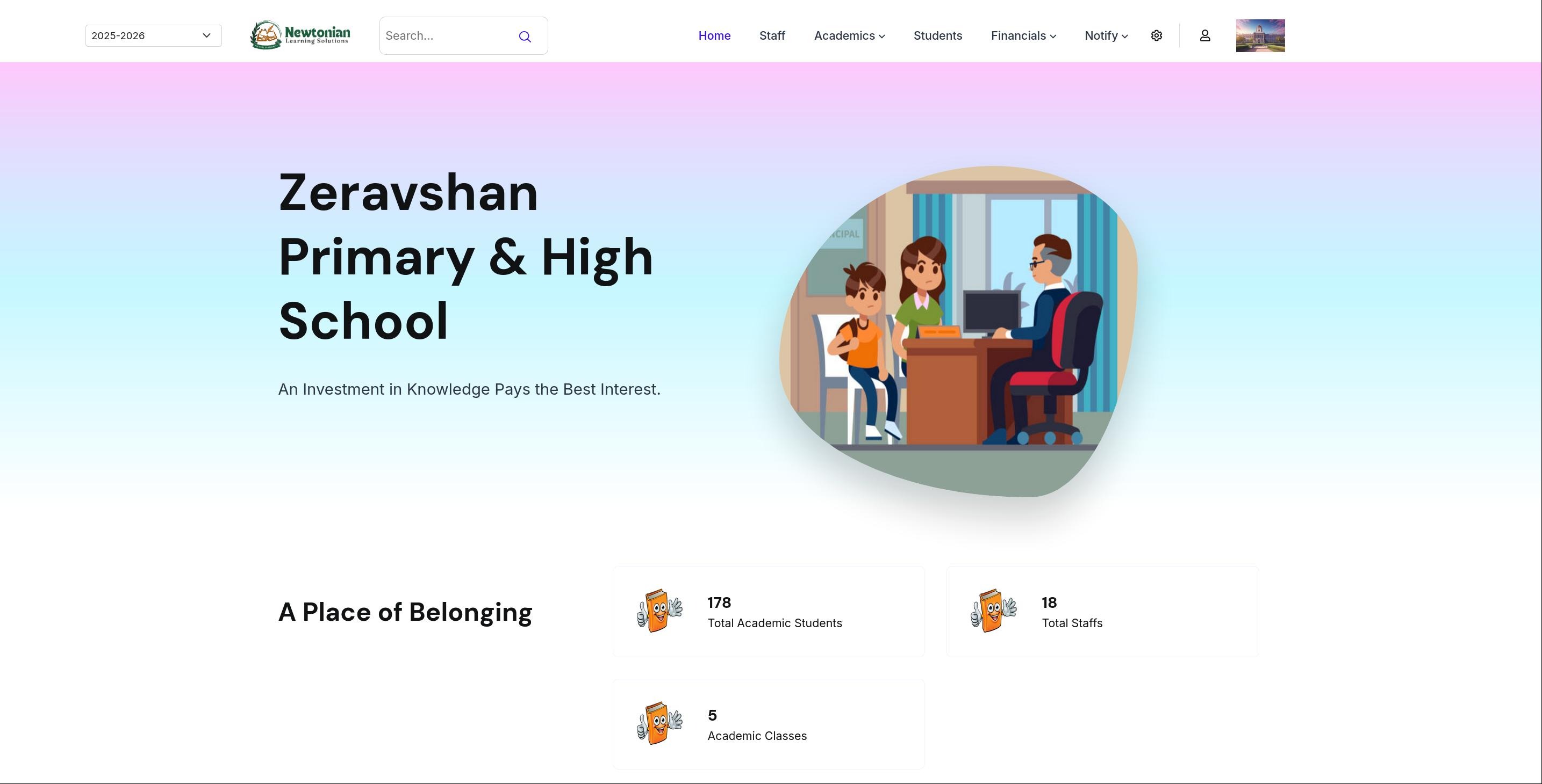 Administration Dashboard